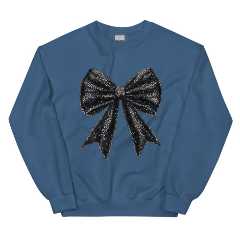 Black Bow Sweatshirt