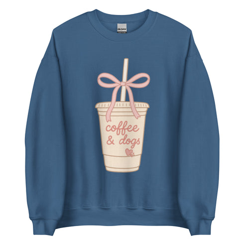 Coffee and Dogs Sweatshirt