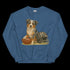 Blue Merle Aussie Football Sweatshirt