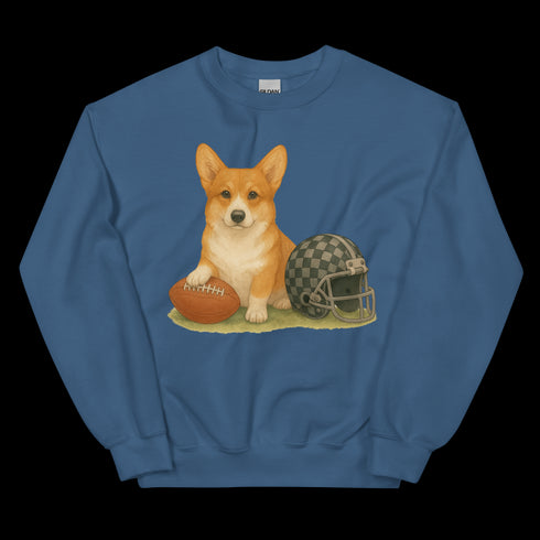 Corgi Football Sweatshirt
