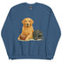 Golden Retriever Football Sweatshirt