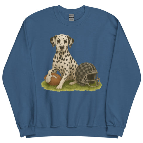 Dalmatian Football Sweatshirt