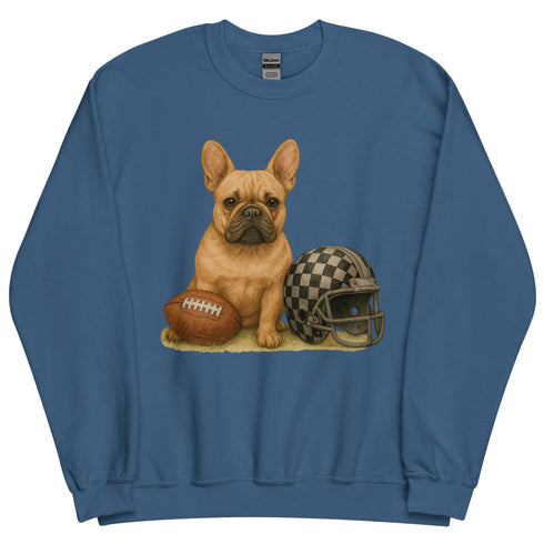 French Bulldog Football Sweatshirt