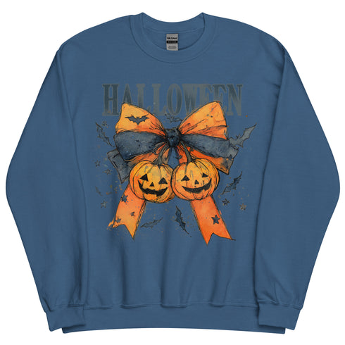 Halloween Bow Cherry Sweatshirt