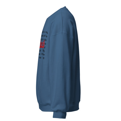 Jesus the Meaning of Christmas Isaiah 9:6 Sweatshirt