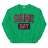 Game Day Pink Plaid Football Sweatshirt