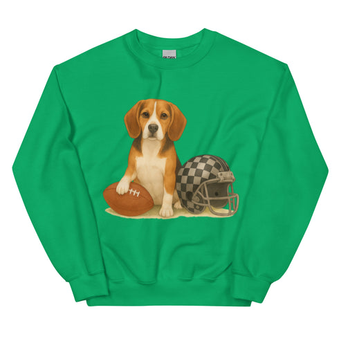 Beagle Football Sweatshirt