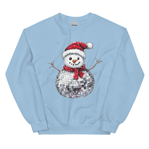 Disco Snowman Sweatshirt