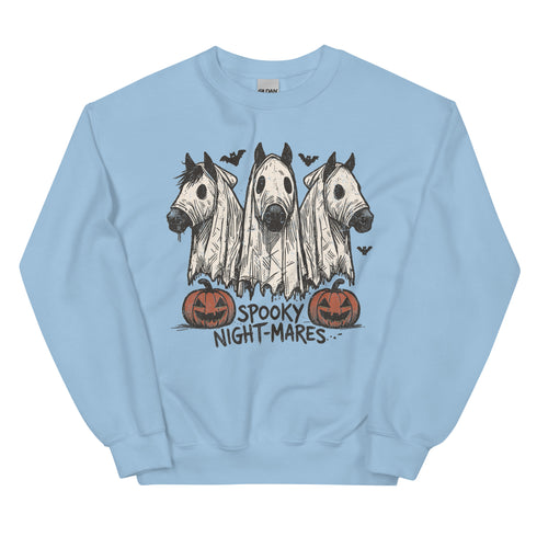Spooky Night-Mares Halloween Sweatshirt