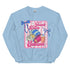 Football Touch Down Season Pink Sweatshirt