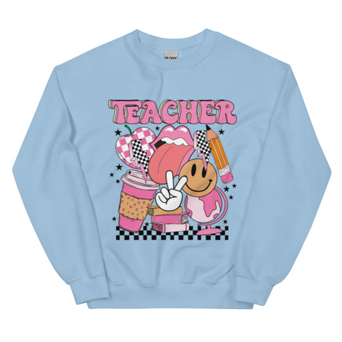 Retro Teacher Sweatshirt
