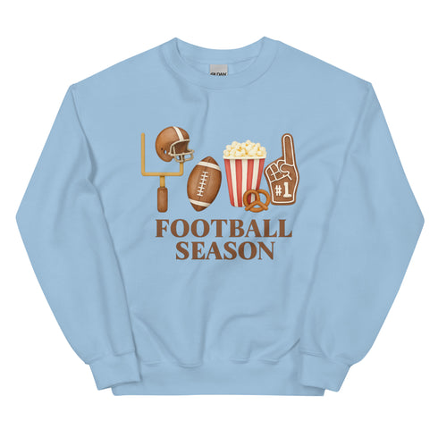 Football Season Doodles Crewneck