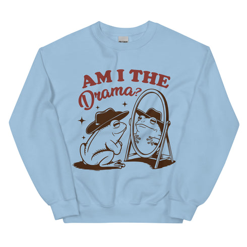 Am I the Drama? Frog Crewneck