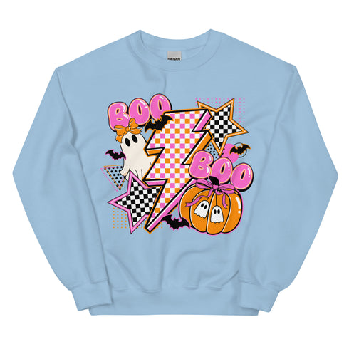 Sweatshirt Retro Halloween Doodle Shirt