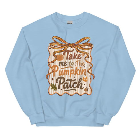 Take me to the Pumpkin Patch Crewneck