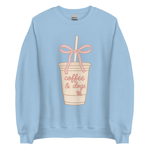 Coffee and Dogs Sweatshirt