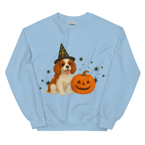 Cavalier Halloween Witchy Dogs Sweatshirt