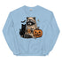 Halloween Fall Coffee Racoon Crewneck
