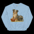 Blue Merle Aussie Football Sweatshirt