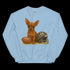 Chihuahua Brown Football Sweatshirt