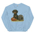 Black and Tan Dachshund Football Sweatshirt