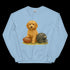 Golden doodle Football Sweatshirt