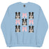 Border Collie and Bows Crewneck