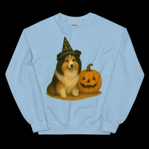 Sheltie Witchy Dog Sweatshirt