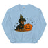 Black & Tan Short Hair Dachshund Halloween Witchy Dogs Sweatshirt