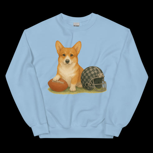 Corgi Football Sweatshirt