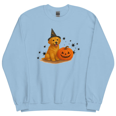 Golden Retriever Halloween Witchy Dogs Sweatshirt