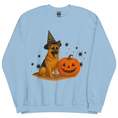 German Shepherd Halloween Witchy Dogs Sweatshirt