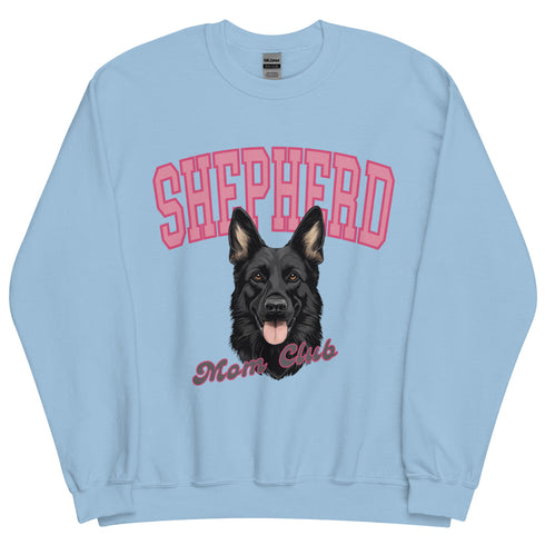 Black German Shepherd Mom Club Sweatshirt
