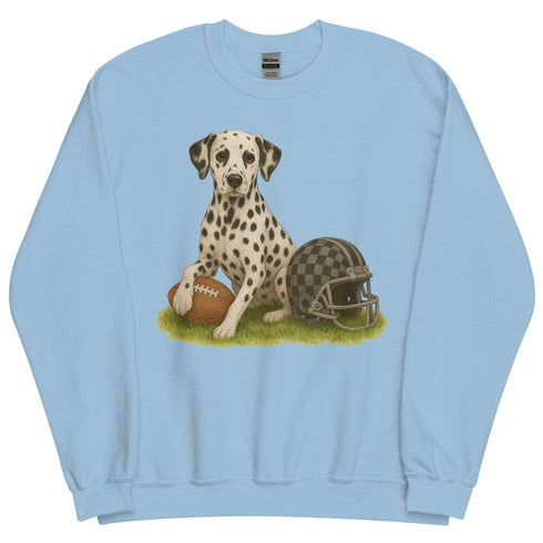 Dalmatian Football Sweatshirt