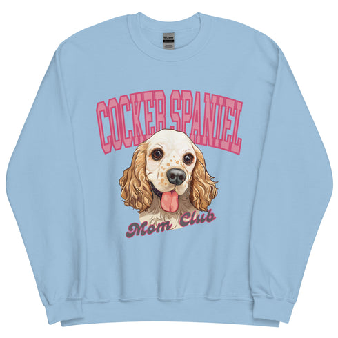 Cocker Spaniel Mom Club Sweatshirt
