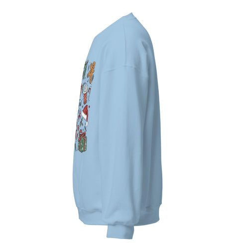 Christmas Vibes Doodles Sweatshirt