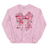 Camo Pink Bow Crewneck