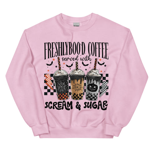 Freshly Boo'd Coffee Sweatshirt