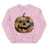 Jack O Lantern Patchwork Pumpkin Sweatshirt