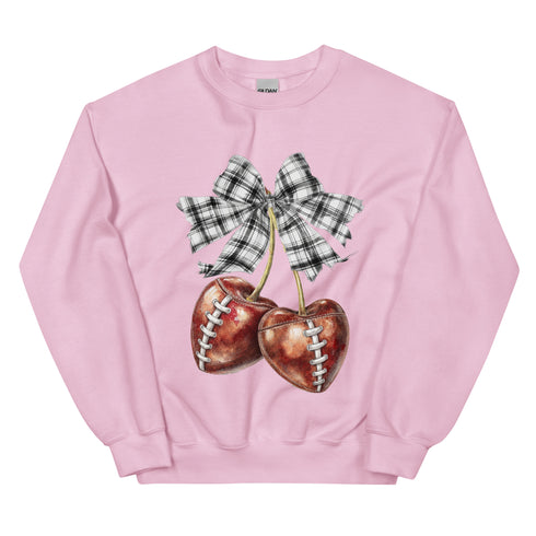 Football Cherry Sweatshirt