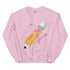 Coquette Teacher Bow Pencil Sweatshirt