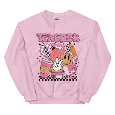 Retro Teacher Sweatshirt