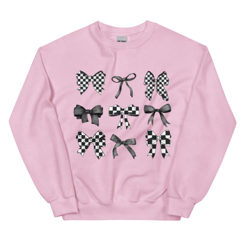 Coquette Black Bow Sweatshirt