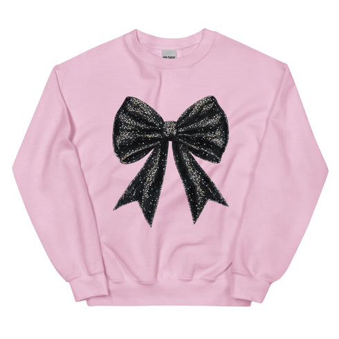 Black Bow Sweatshirt