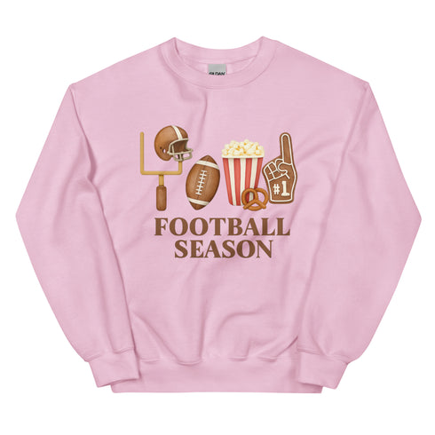 Football Season Doodles Crewneck