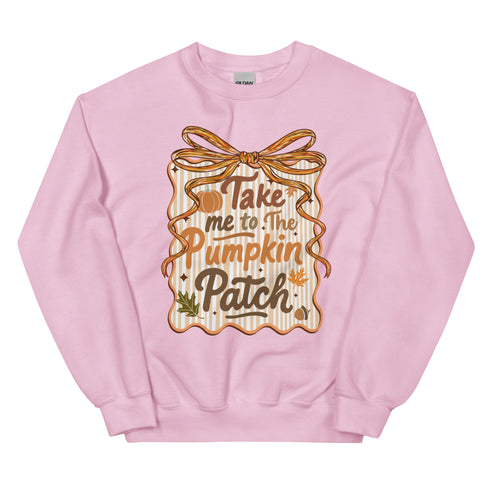 Take me to the Pumpkin Patch Crewneck