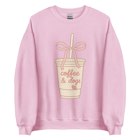 Coffee and Dogs Sweatshirt