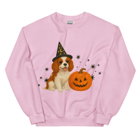 Cavalier Halloween Witchy Dogs Sweatshirt