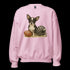Chihuahua Black and White Football Sweatshirt