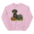 Black and Tan Dachshund Football Sweatshirt